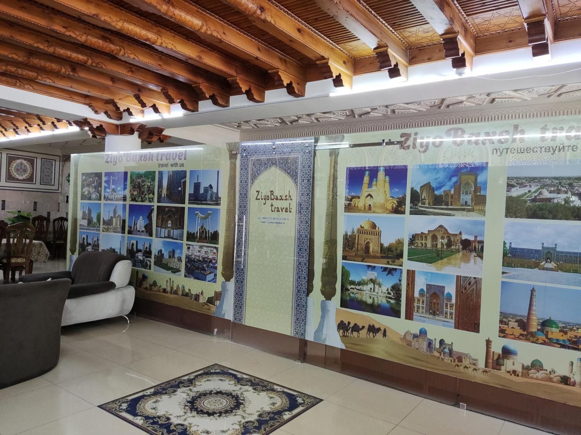 Hotel Ziyobaxsh Buchara Exterior foto